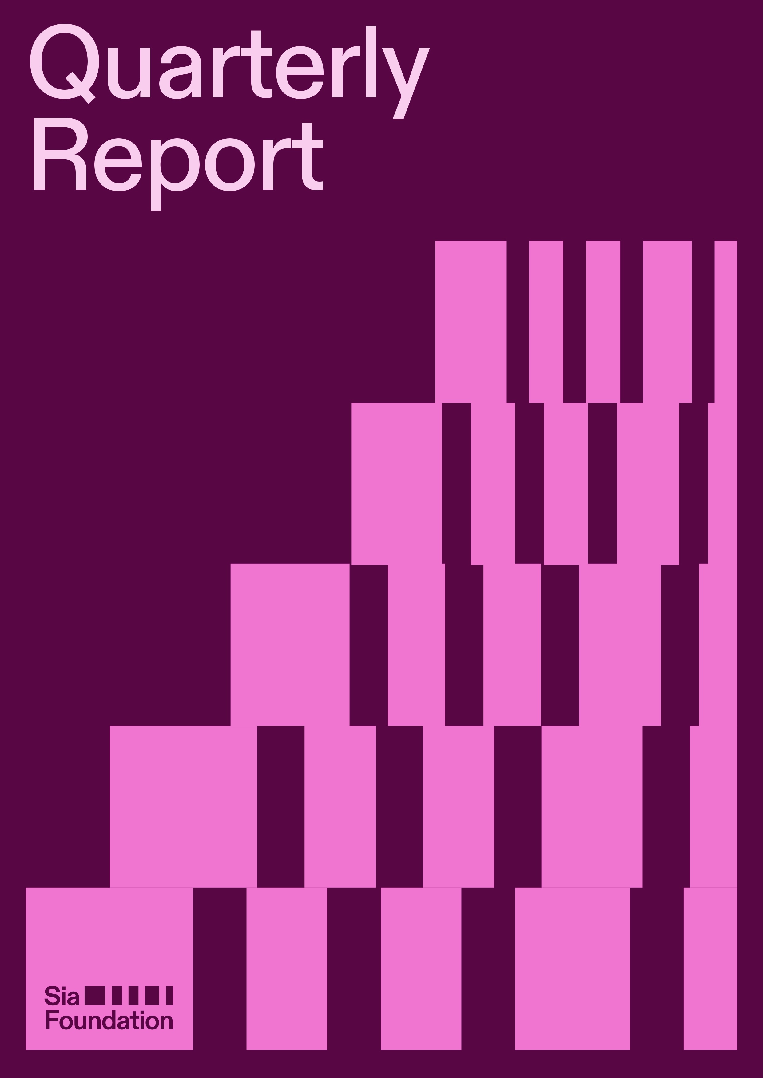 a sample cover of a sia foundation report